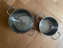 Prima Cucina Topfset, 2-teilig, Edelstahl