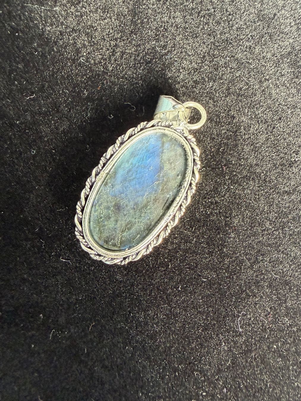 Mineralien & Heilsteine: Pendentif labradorite – Gebraucht aus Bouveret von GemX 1