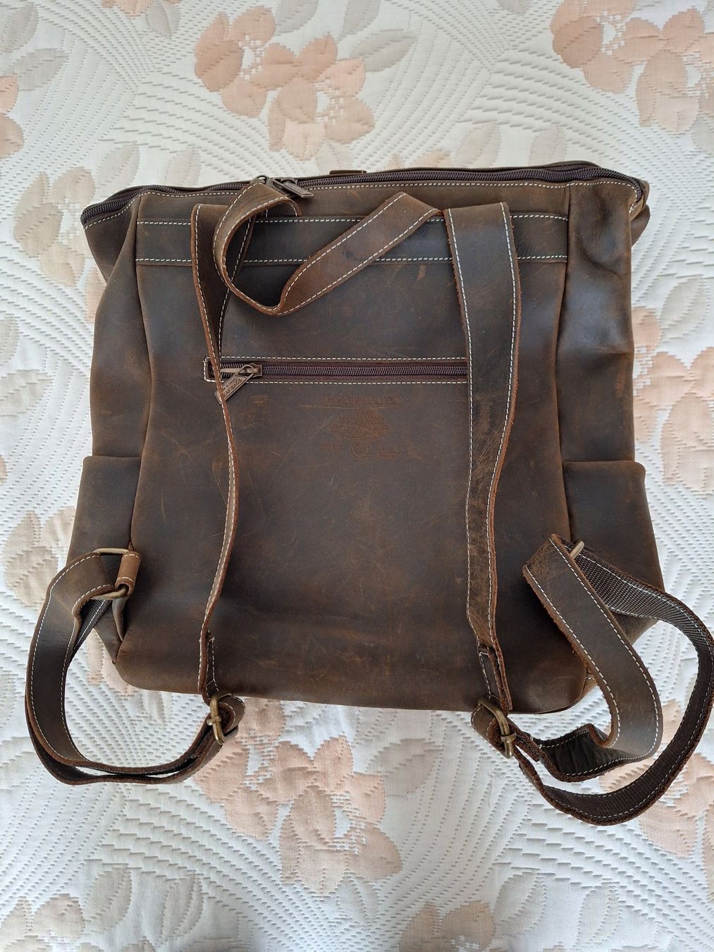 Rucksäcke: Leaf Bags Lederrucksack, neuwertig, echtes Leder – Neu (gemäss Beschreibung) aus Bassersdorf von sus_gut 2