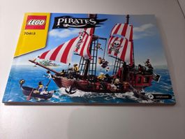Bauplan LEGO PIRATES (Piratenschiff) 70413