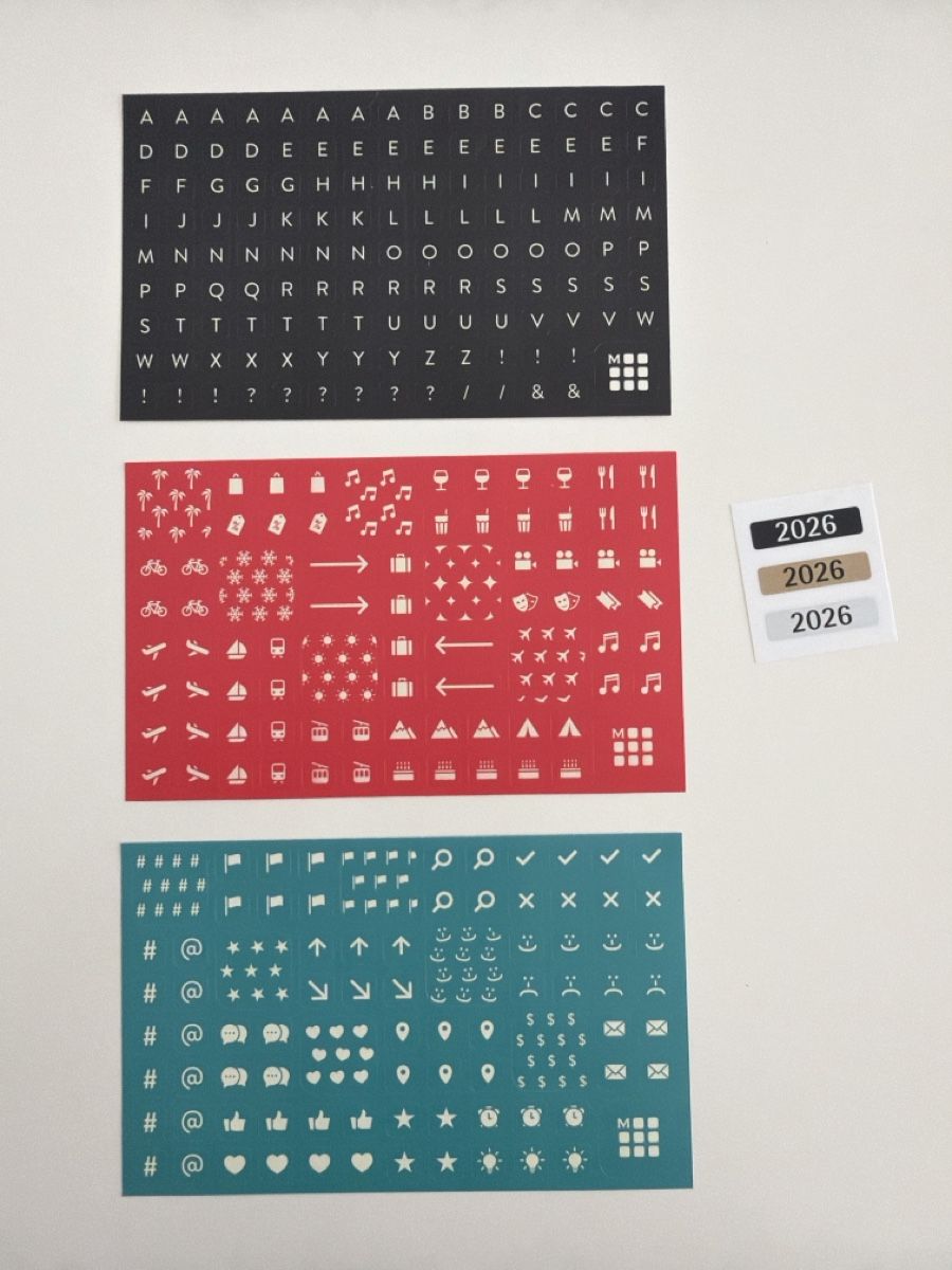 Sticker: Moleskine Stickers – Nuovo (secondo la descrizione) da Solothurn venduto da Vintage87