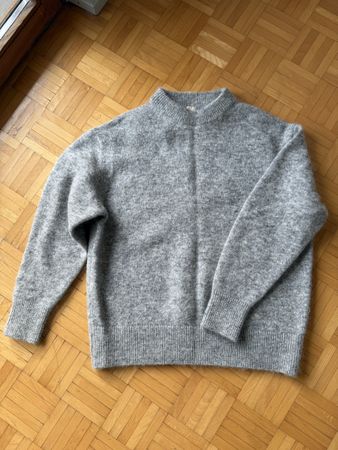 Oversized Pullover mit Wolle XS