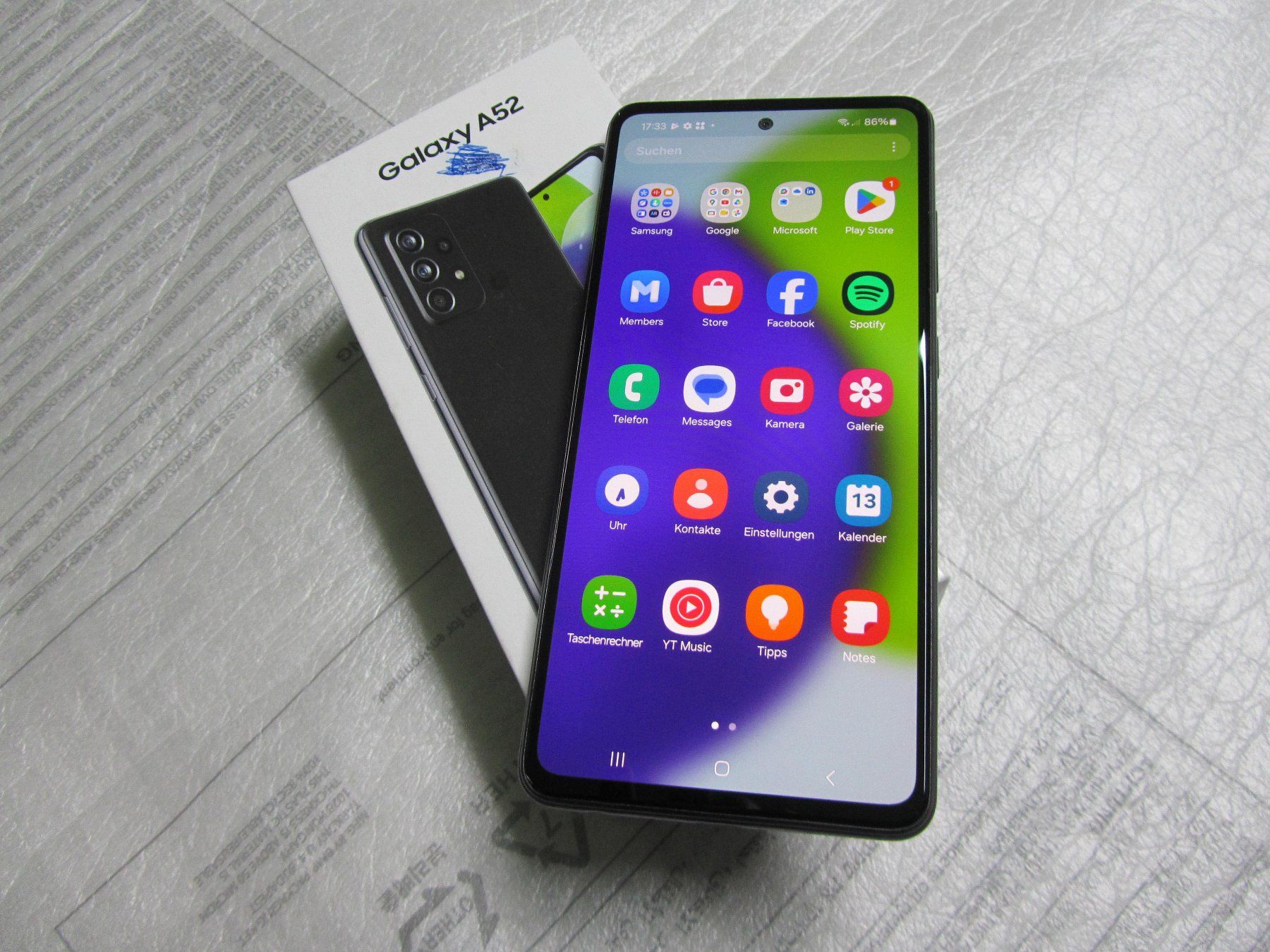 Samsung Telefoni cellulari / Smartphones: Samsung Galaxy A52 128GB Awesome Black – Usato da moosseedorf venduto da RTN10 1