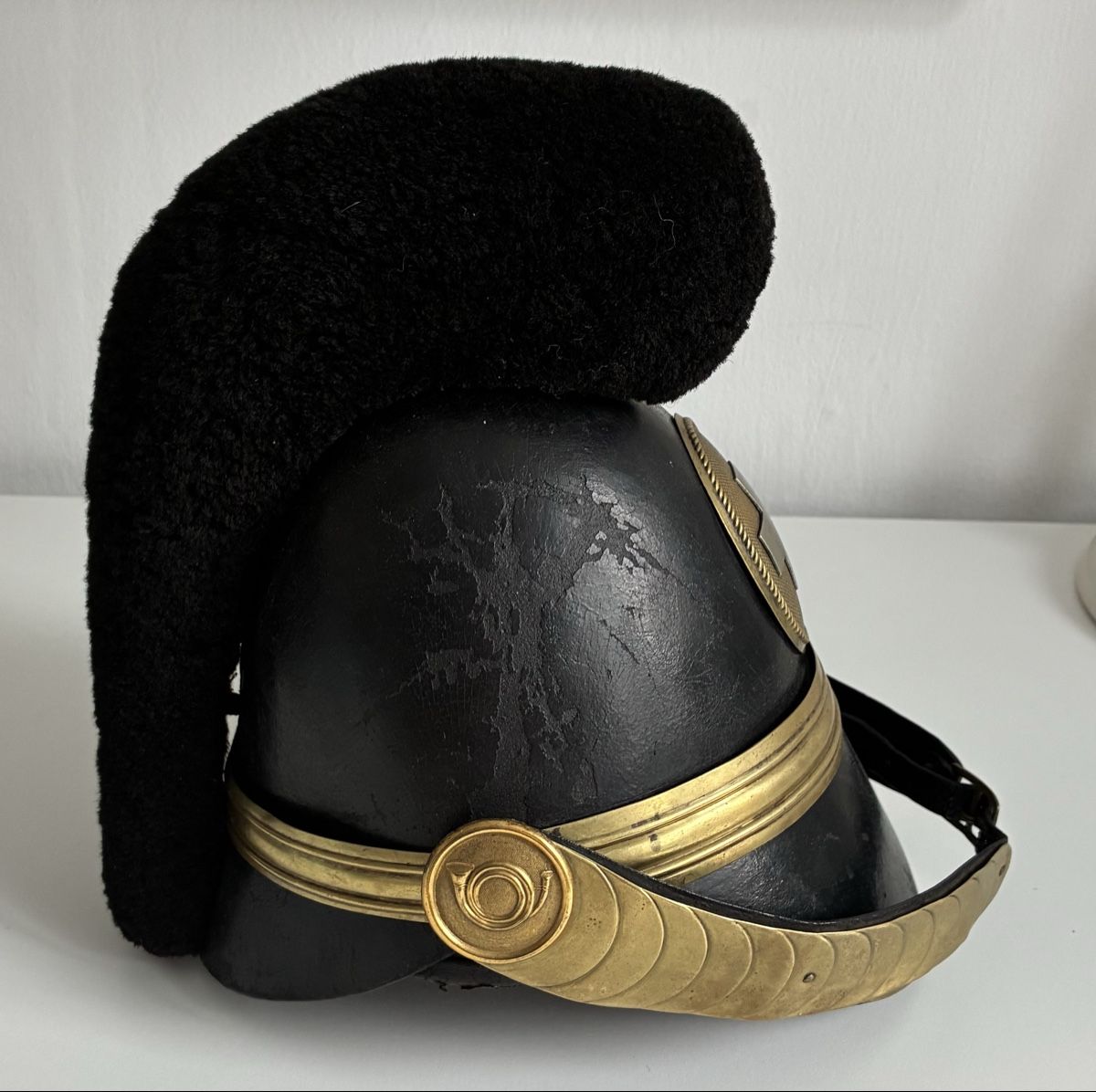 Schweizer Armee Uniformen: Raupenhelm 1842 Aargau – Gebraucht aus Gutenswil von Antiques77 3