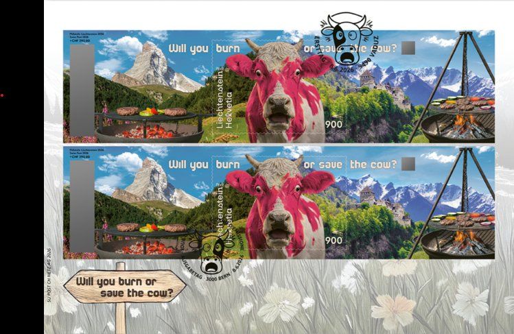 Tutti i francobolli: Crypto Stamp CHLI 3.0, Pink – Nuovo e nell'imballaggio originale da St. Gallen venduto da StBe1985