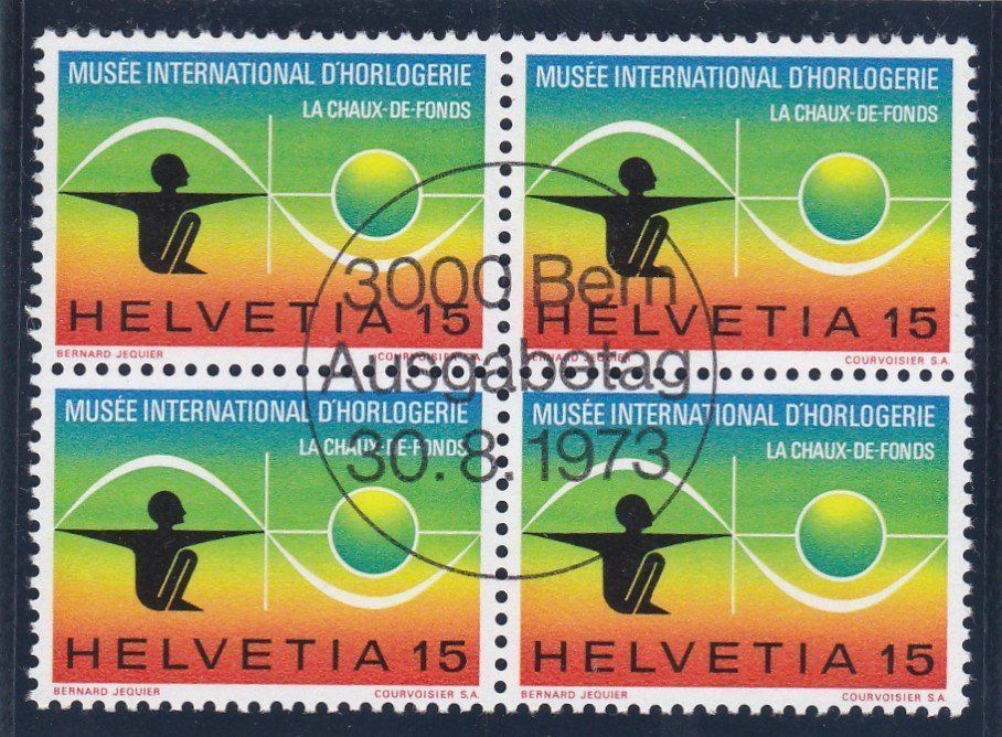 Tutti i francobolli: ET 4er Block Werbemarken 1973 – Nuovo (secondo la descrizione) da Schliern b. Köniz venduto da joni20 3