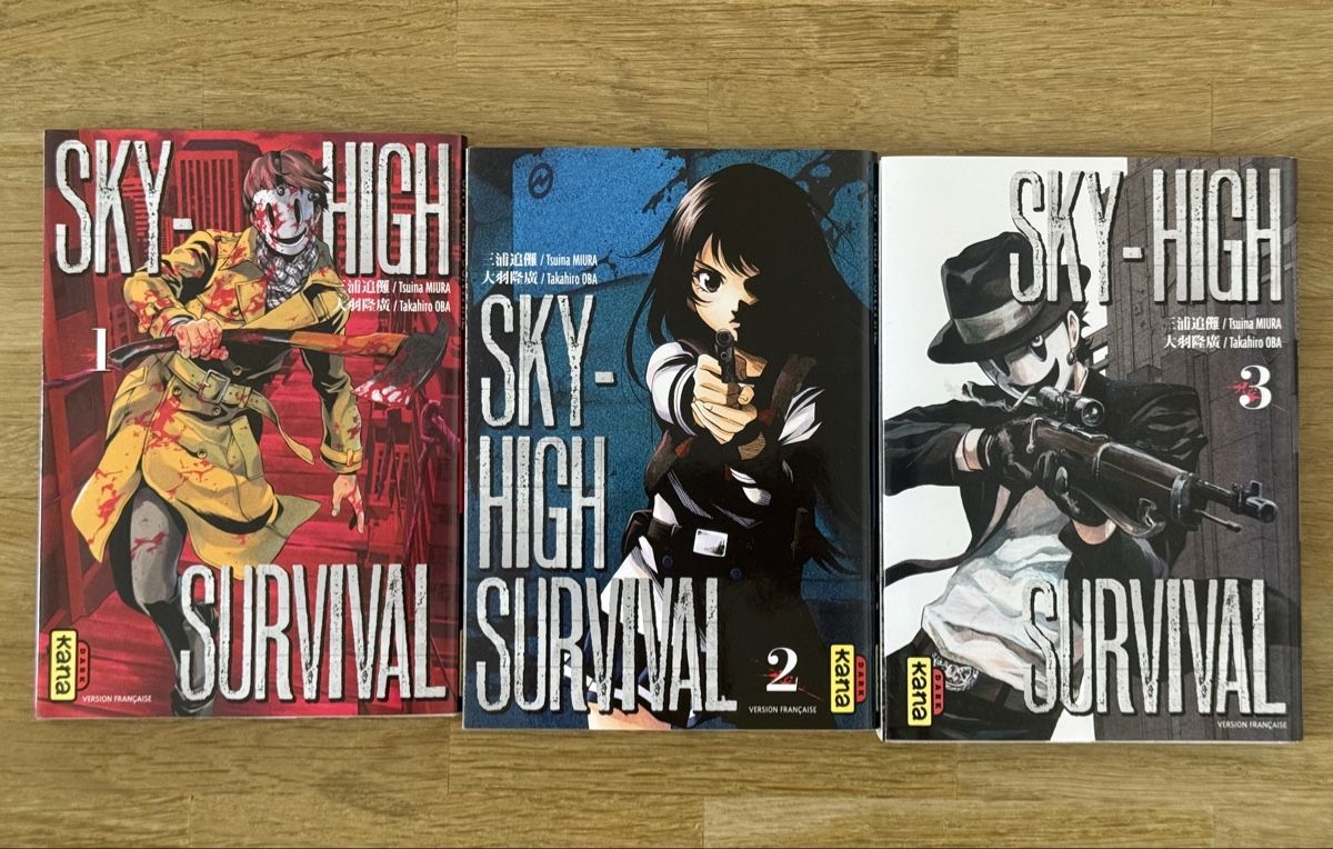 Fumetti: Lot Sky-High Survival Tomes 1 à 3 – Nuovo (secondo la descrizione) da Genève venduto da Lily_f