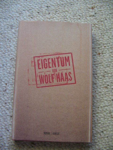 Livres: Eigentum von Wolf Haas – D'occasion à Reitnau par Bab0