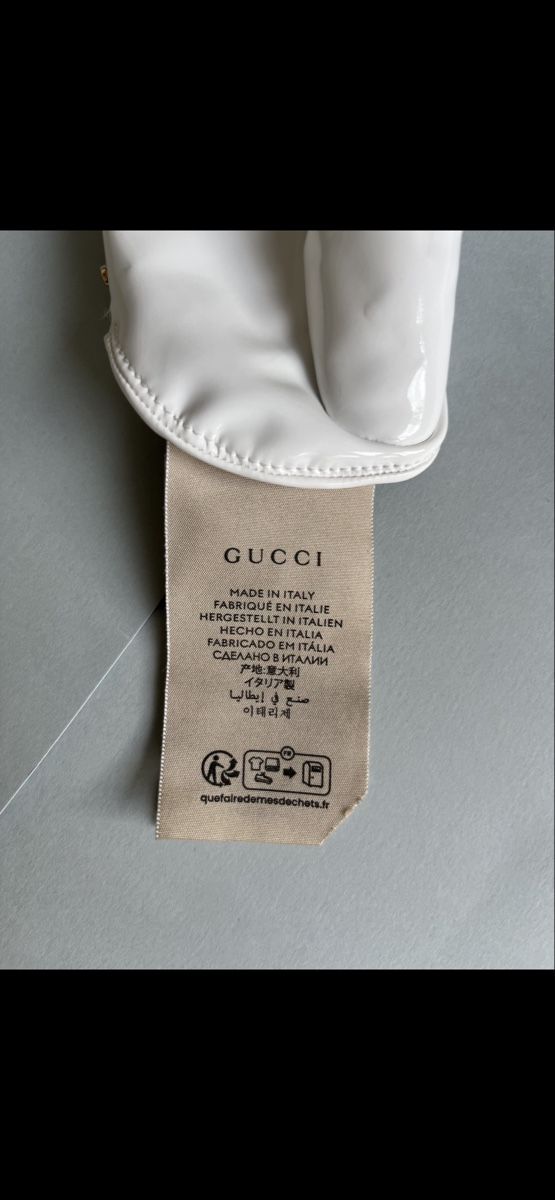 Gucci Guanti & manicotti: GUCCI WHITE GLOVES – Nuovo (secondo la descrizione) da Lausanne venduto da Sylvain_luxury 2