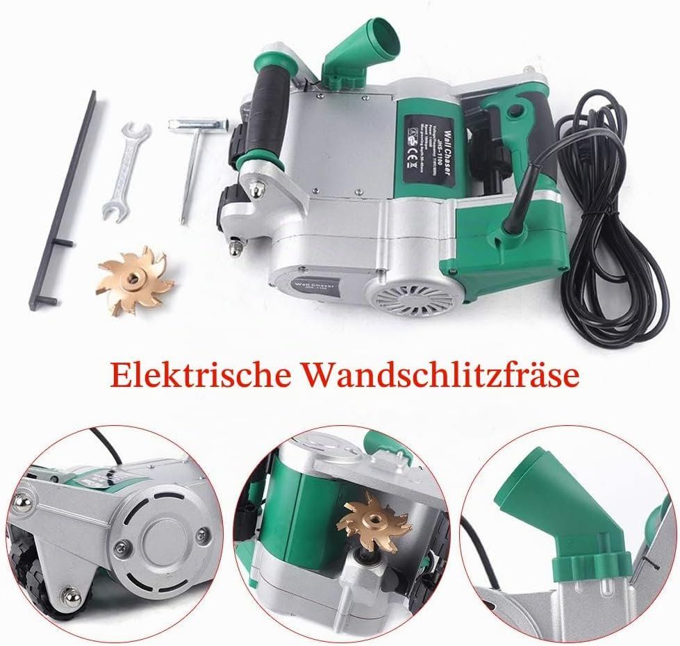 Tutte le macchine: Mauernutfräse Schlitzfräse 1100W – Usato da Balsthal venduto da Sigro0