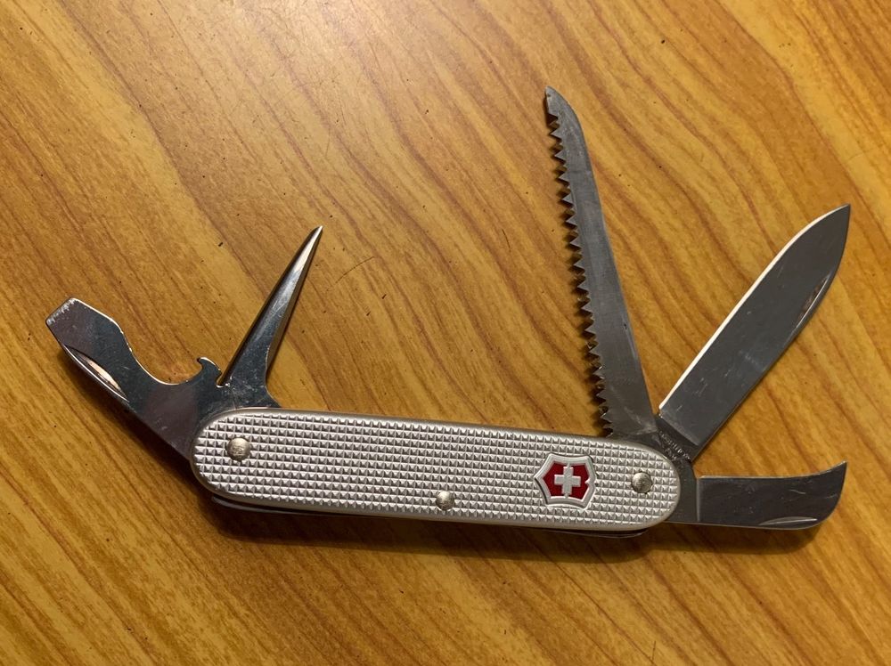 Victorinox Sackmesser Swiss Army 7 Alox Armee Militär (Gebraucht) in ...