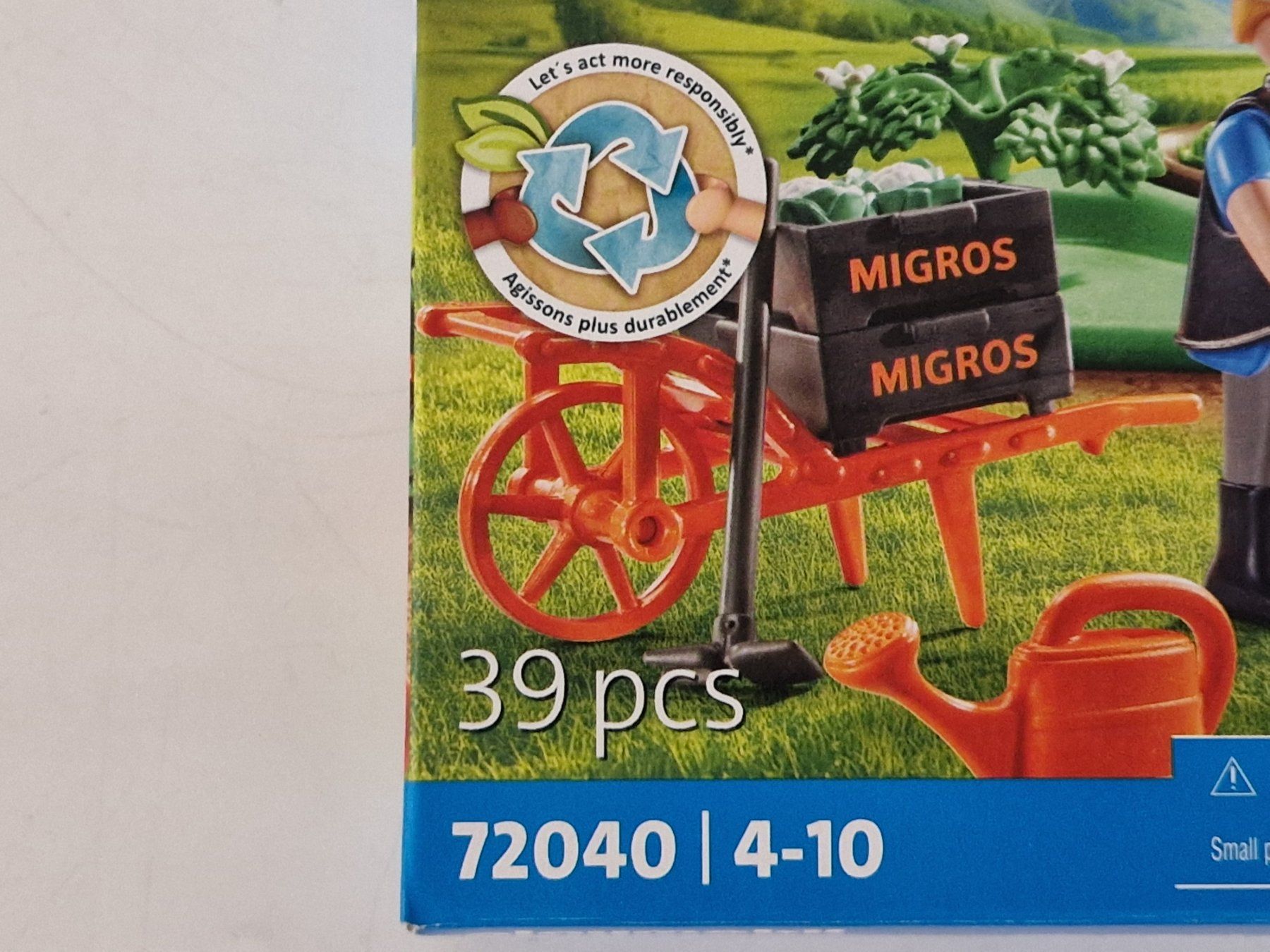 Playmobil Jouets: Playmobil Migros Mania Gemüsefeld – Neuf avec emballage d'origine à Muhen par Restwert_Muhen 4