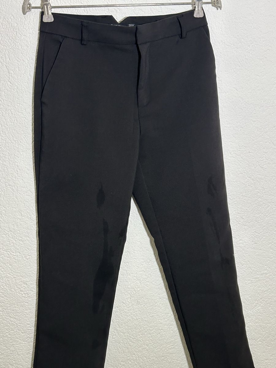 Pantalon Court Stradivarius Noir - Taille 38 - Neuf Sans étiquettes