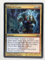 Magic Karte: Blast of Genius - Selten - Top Zustand!