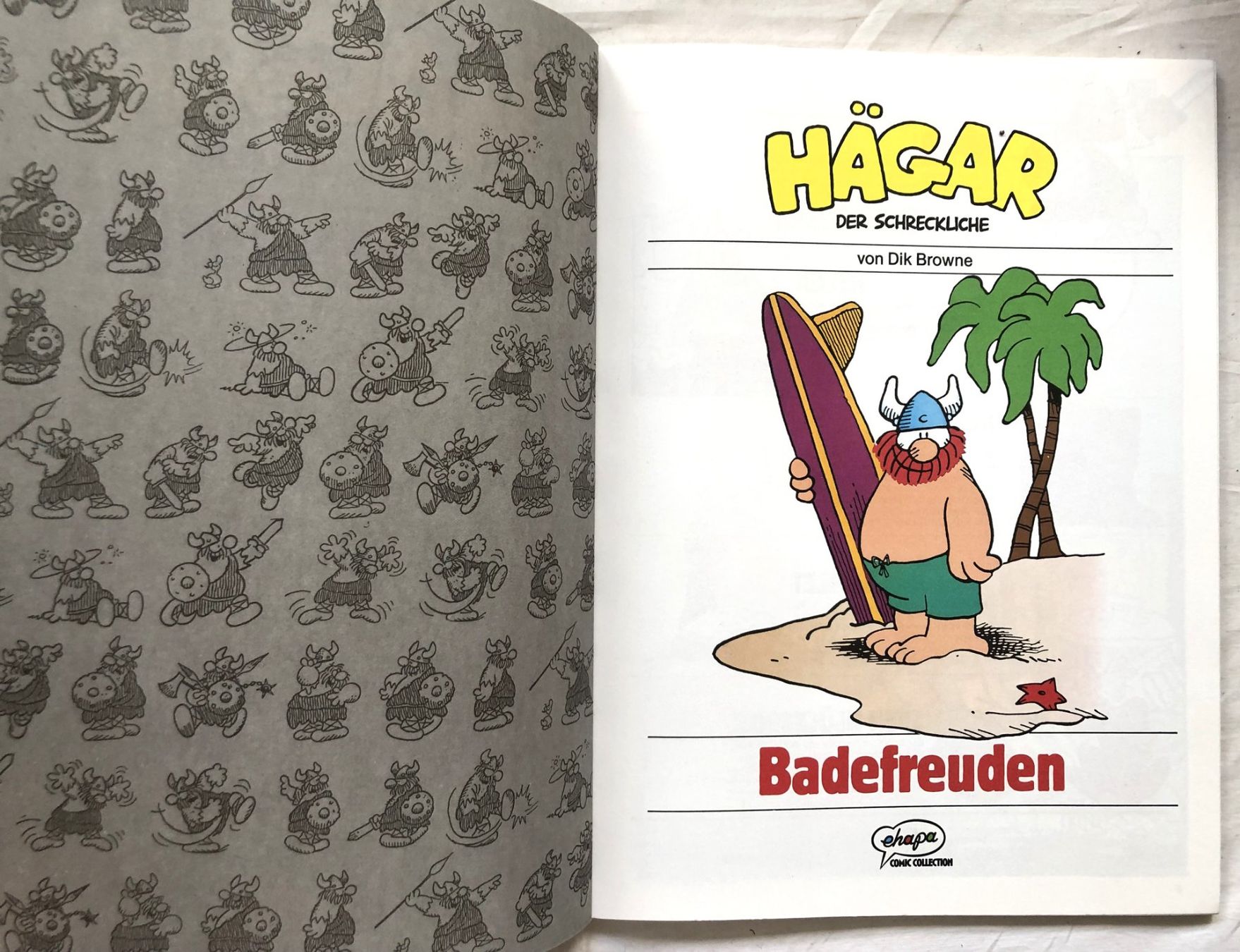 Comics: HÄGAR - Der Schreckliche - Band 7 - Badefreuden – Gebraucht aus Schaffhausen von durruti 1
