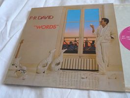 Rare 12" Vinyl 80s Pop - F R David - words