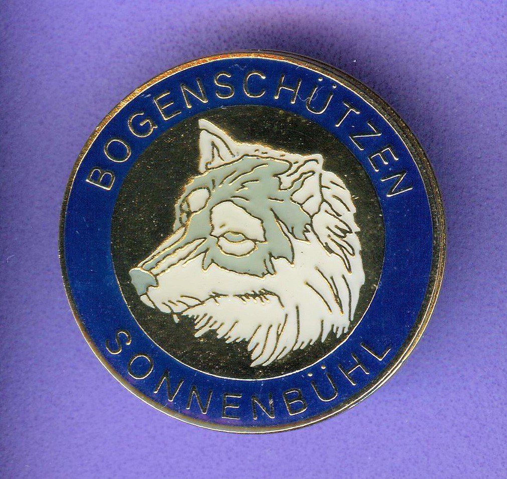 Placchette & Badge: BOGENSCHÜTZEN  SONNENBÜHL  Wolf – Usato da Winterthur venduto da Sammleroase