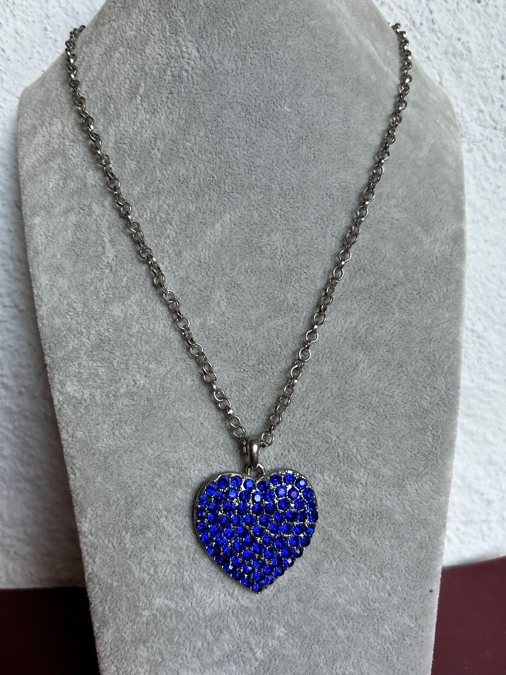 Catenine: Kette Blaues Herz (55cm) – Usato da Laufen venduto da Bellavitaboom 1