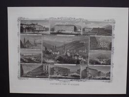St.Gallen Souvenirblatt
