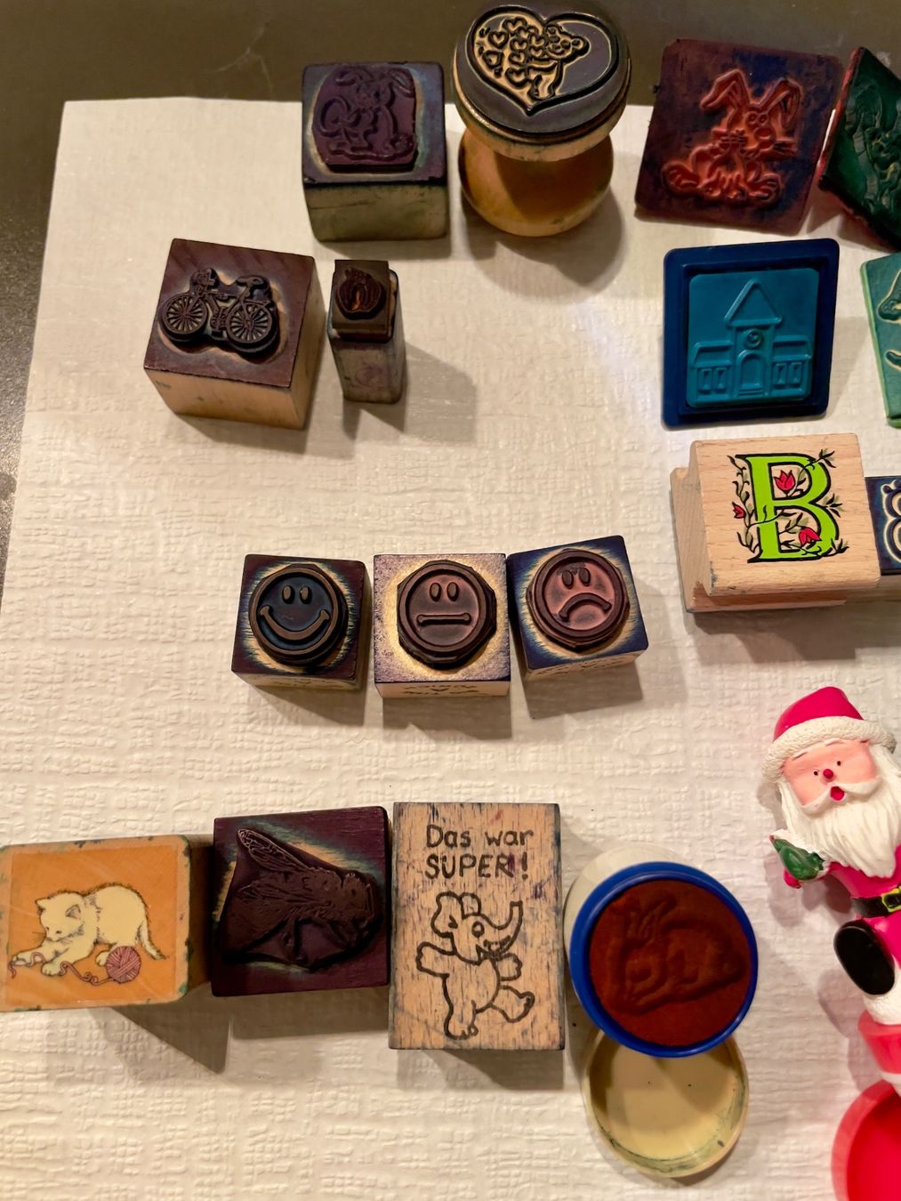 Stempel: Stempel Sammlung: Tiere, Smileys, Verschiedenes – Gebraucht aus Winterthur von ttltc 1