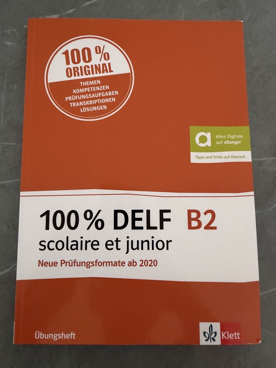 Bücher: DELF B2 scolaire et junior Übungsheft Klett – Gebraucht aus Niederrohrdorf von lis_jbw8