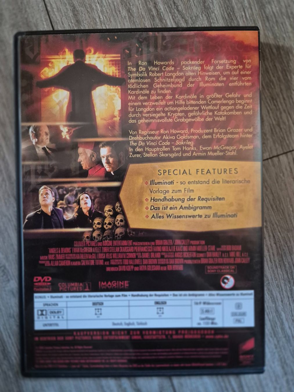 Tutti i DVDs: Illuminati DVD mit Tom Hanks – Usato da Solothurn venduto da Daniel_SO 1