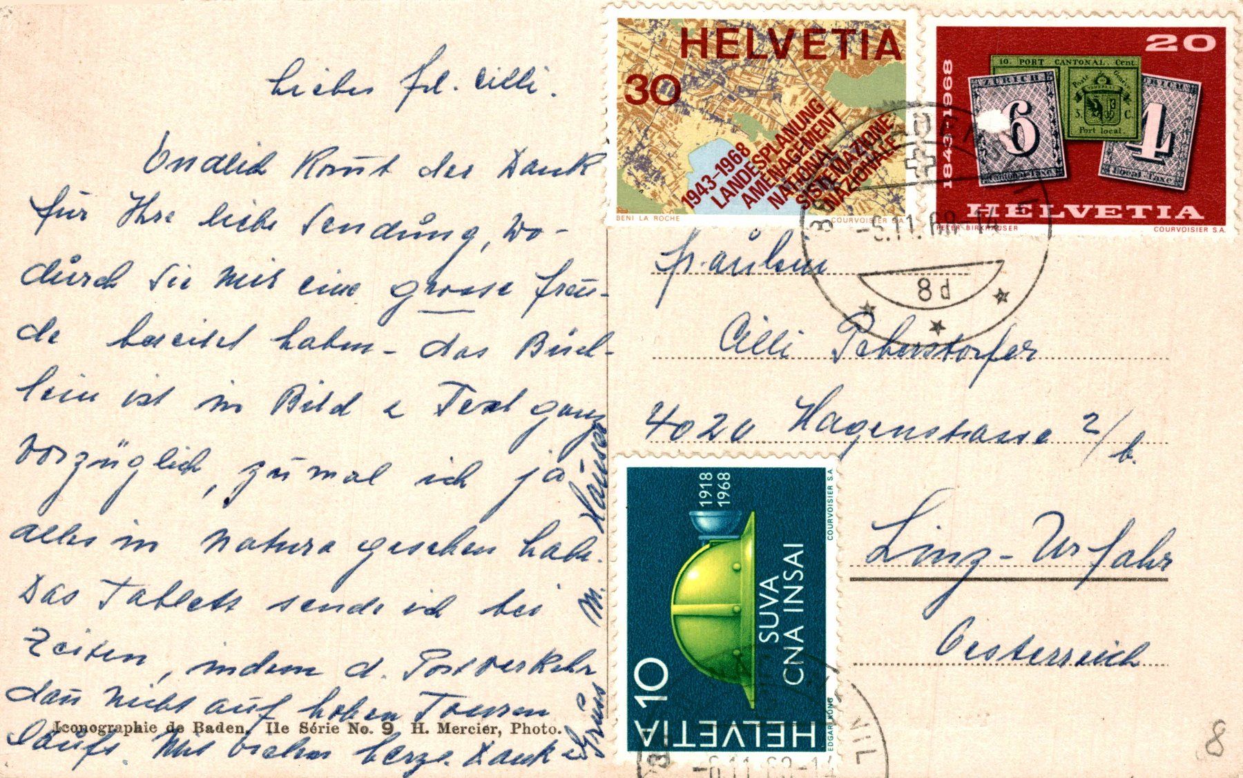 Cartes postales: Baldegg. Promenade anno 1840 – D'occasion à Bronschhofen par Astore 1