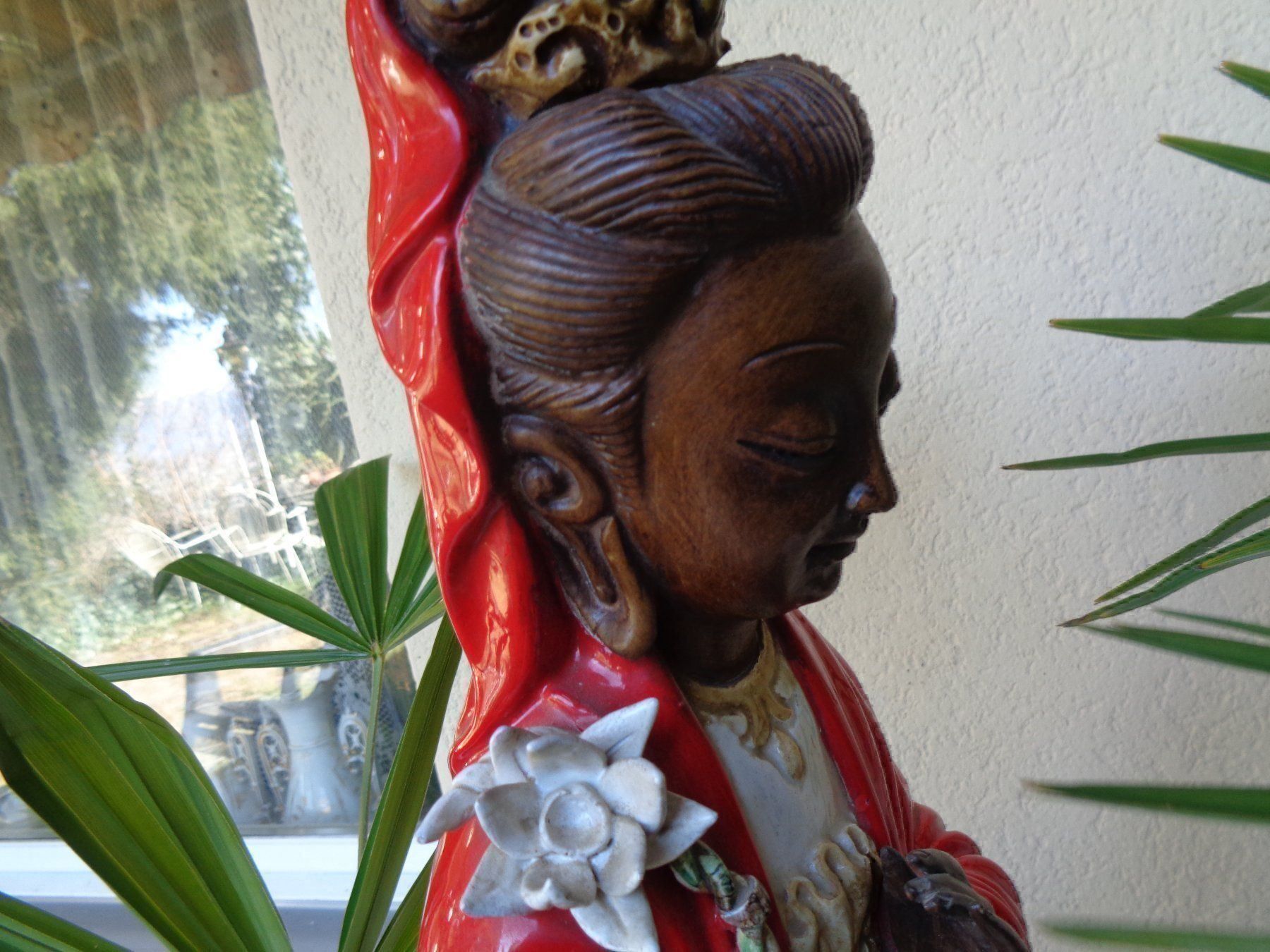 Statuette: Alte,grosse Figur aus Keramik – Usato da Camorino venduto da Hunpete 7