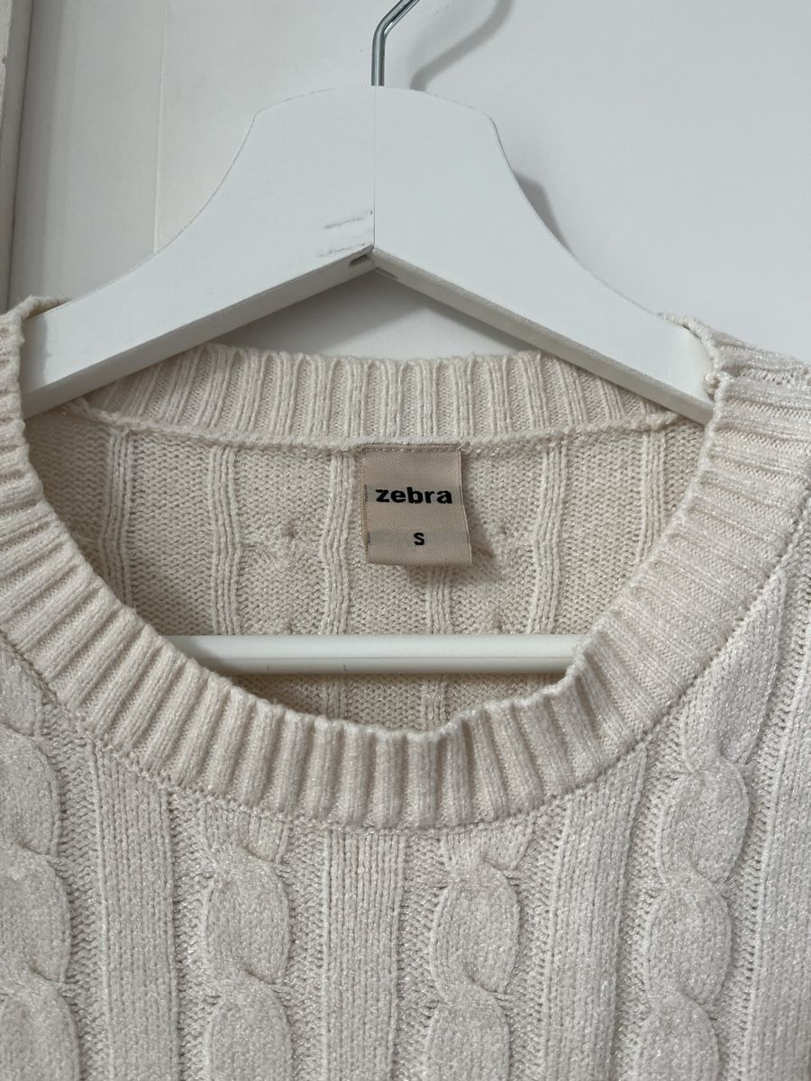 Zebra Pulls & Sweat-shirts: Zebra Pullover Zopfmuster Winterpullover warm – D'occasion à Muri b. Bern par Merliner01 1