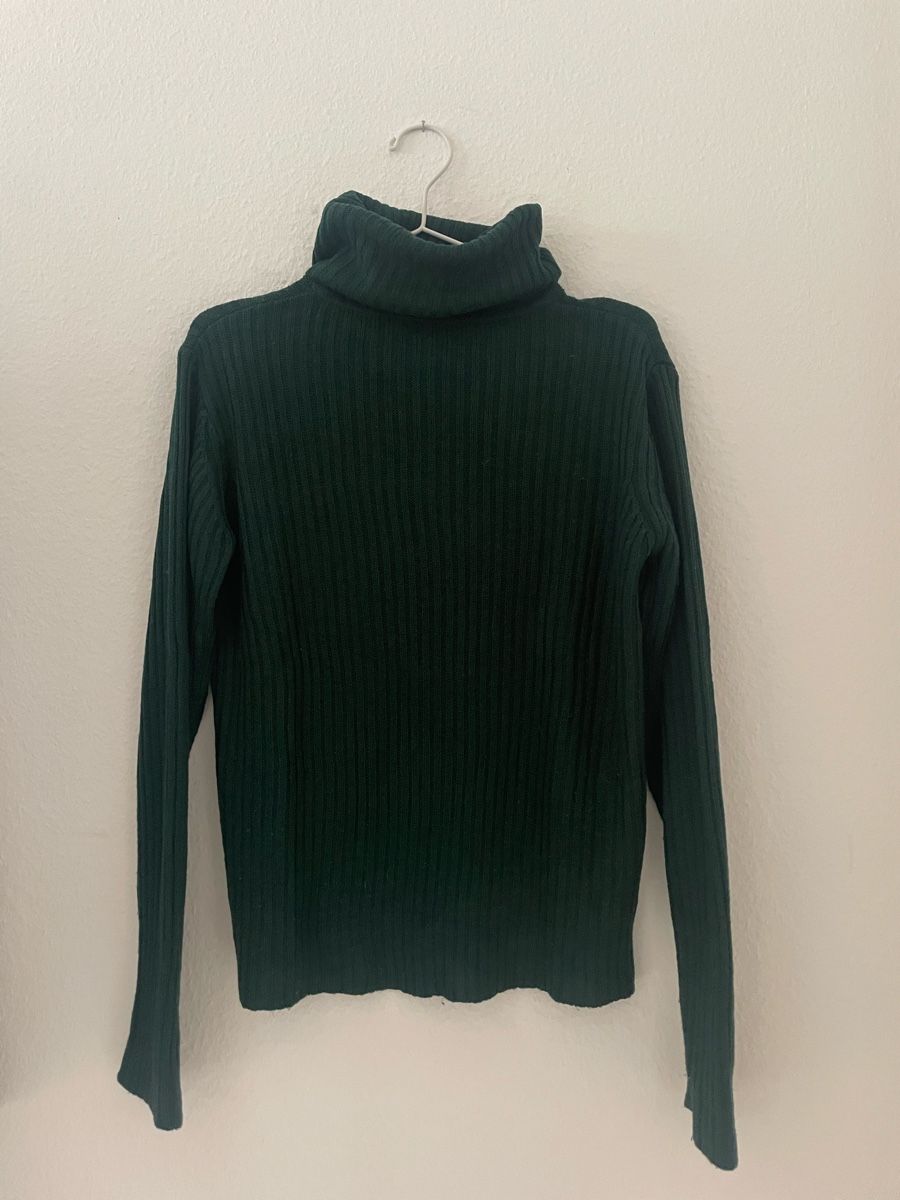 Maglioni & Felpe: Dunkelgrüner Rollkragenpullover – Usato da Ettingen venduto da ale_q6zz