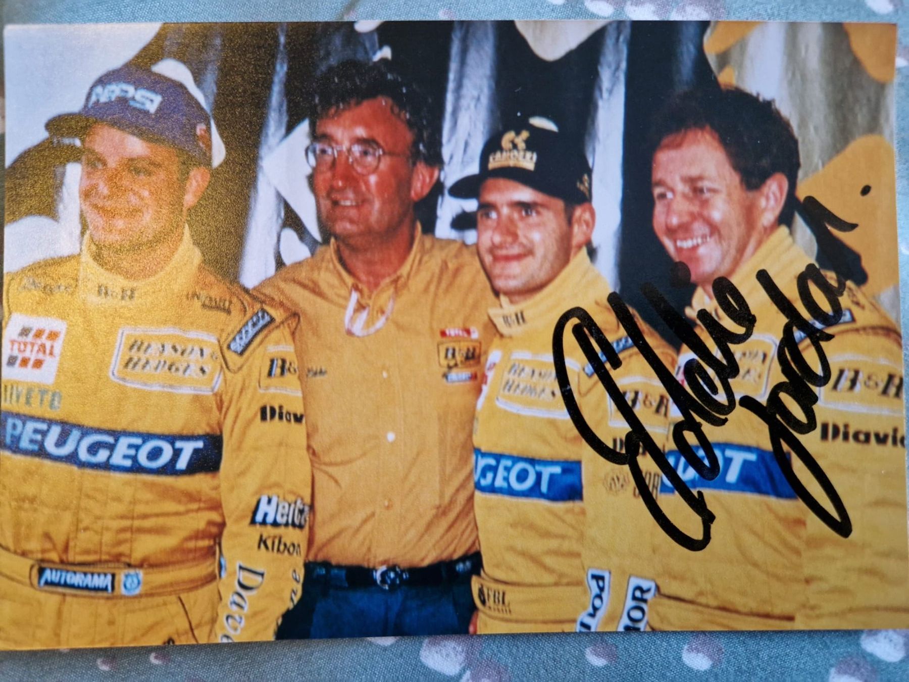 Autogramme: Autographe de EDDIE JORDAN F1 – Gebraucht aus Lutry von SwissBBCards