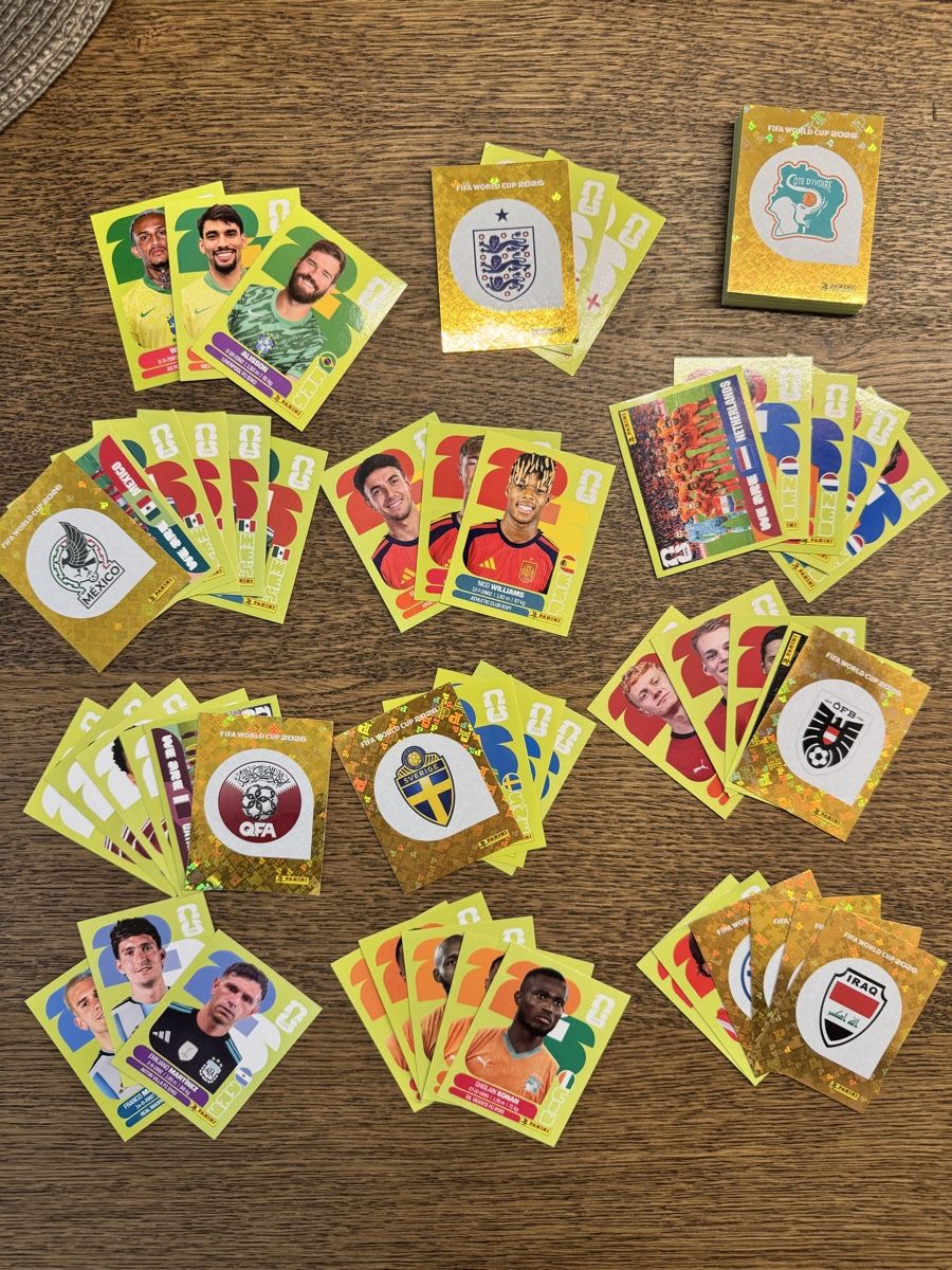 Panini Sammelbilder & Trading cards: Panini WM26 101Stk. – Neu (gemäss Beschreibung) aus Allenwinden von ErRaf
