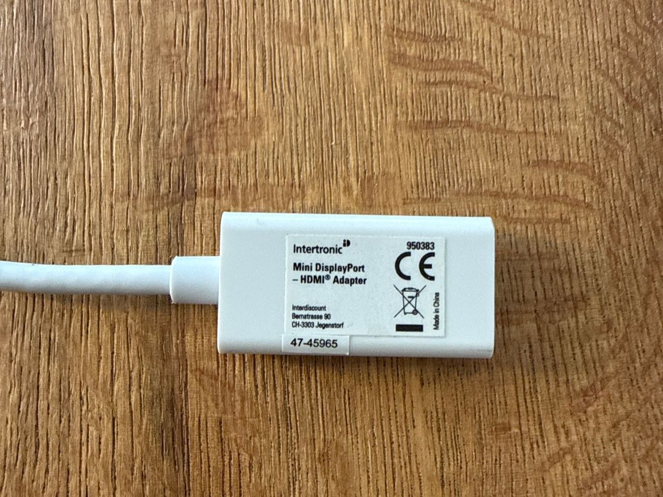 Apple Adattatori: Mini DisplayPort zu HDMI Adapter, benutzt – Usato da Zürich venduto da Gekuu 1