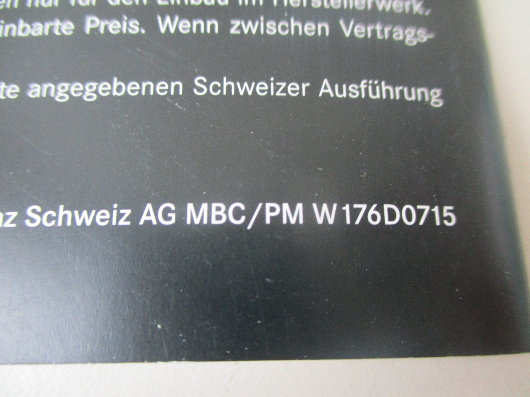 Mercedes-Benz Documenti: MERCEDES GLA 2015 KATALOG – Nuovo (secondo la descrizione) da Langnau i. E. venduto da Superseven69 9