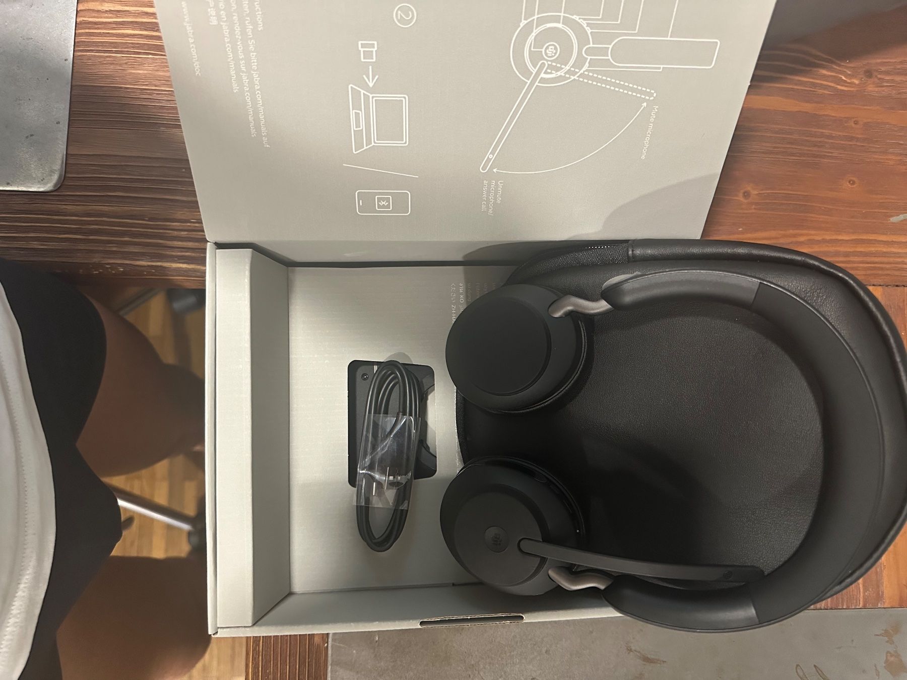 Jabra Cuffie: Jabra Evolve2 65 Stereo Stand Black Headset – Usato da Nendeln venduto da Guapo04 1