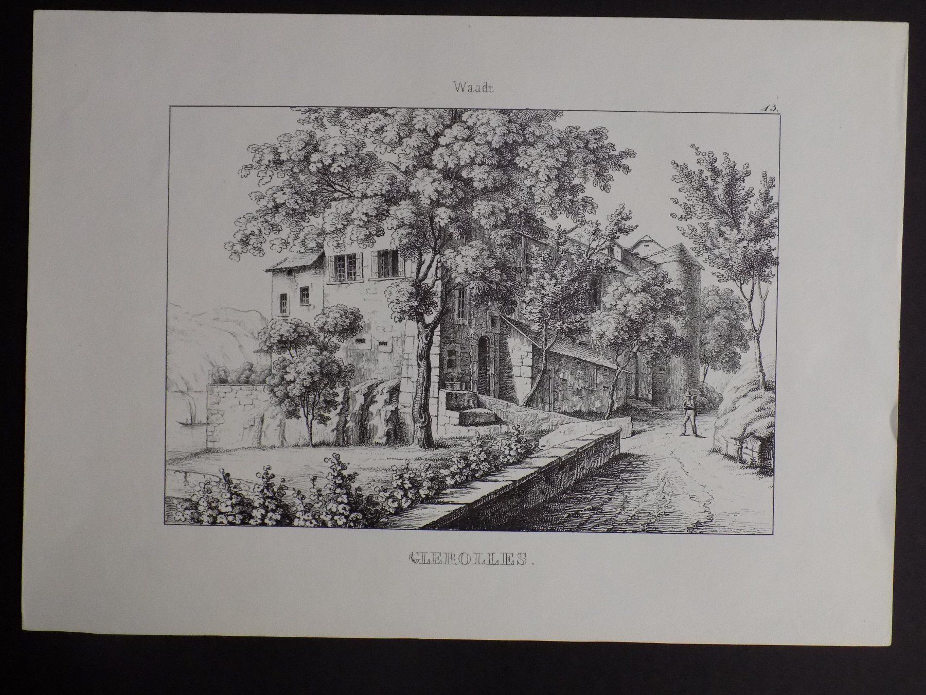 Gravures: Glérolles Saint Saphorin – D'occasion à Risch par Rischli15