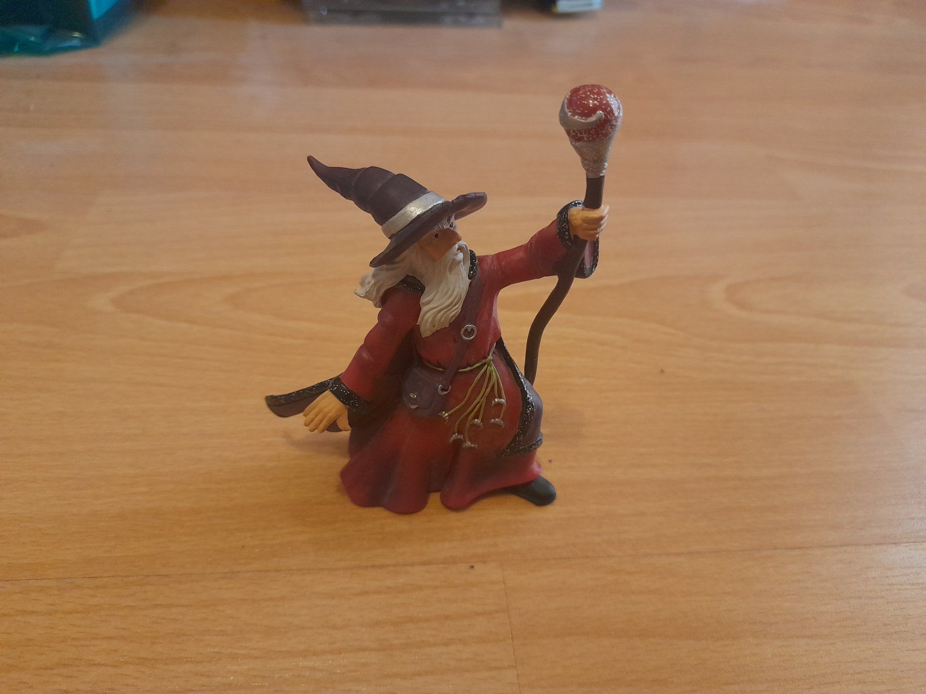 Bullyland Statuette: Bully Zauberer Figur – Usato da Lustmühle venduto da chevi03