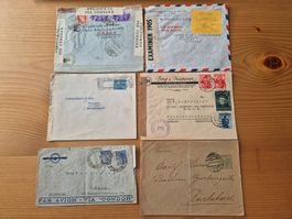 Zensurbriefe/Briefe gelaufen Zustand gemäss Bilder