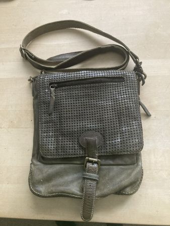 Bull&Hunt Ledertasche Umhängetasche Vintage