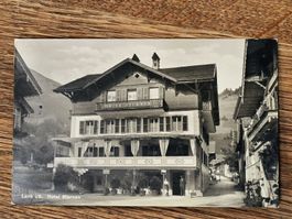 Echt Photo Karte / Lenk i.S. - Hotel Sternen Gelaufen 1930