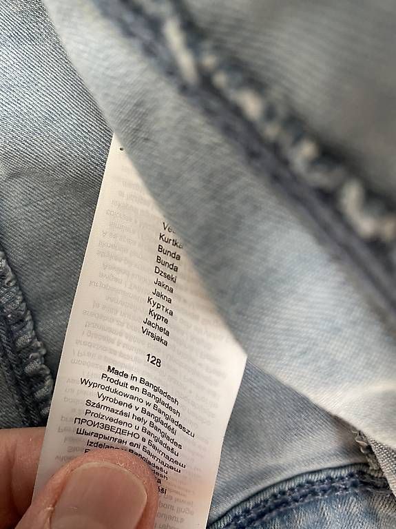 Giacche & Cappotti: Jackenset Jeans/Fleece Gr. 128 – Usato da Sirnach venduto da Belfegor 4