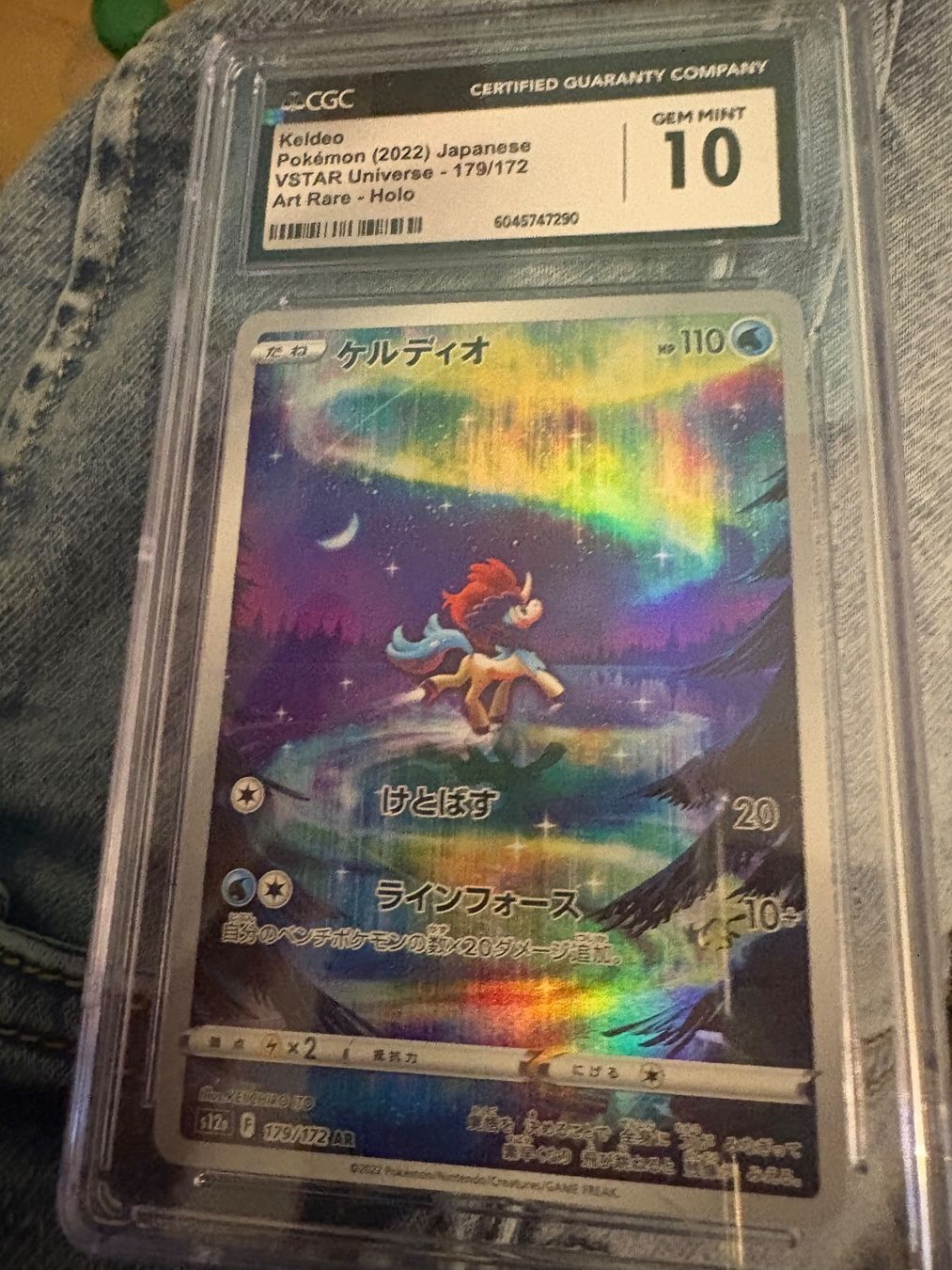 Pokémon Carte collezionabili: CGC 10 Keldeo VSTAR AR - Holo – Usato da Belp venduto da kis_86t6