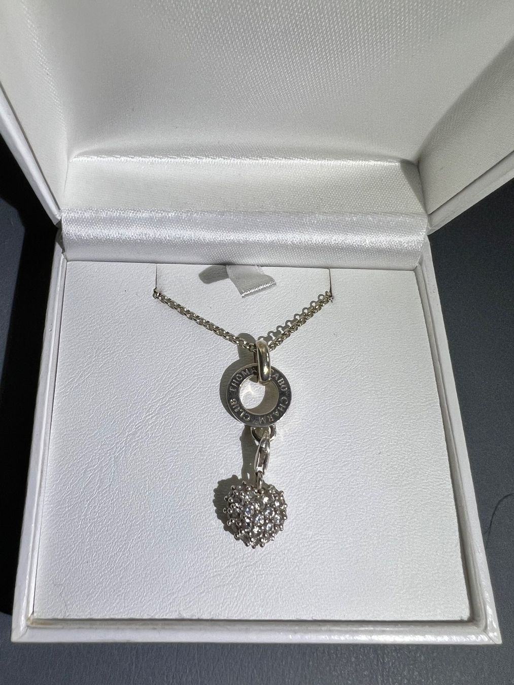 Thomas Sabo Catenine: Thomas Sabo Kette mit Herz – Usato da Münchenbuchsee venduto da wurzel123