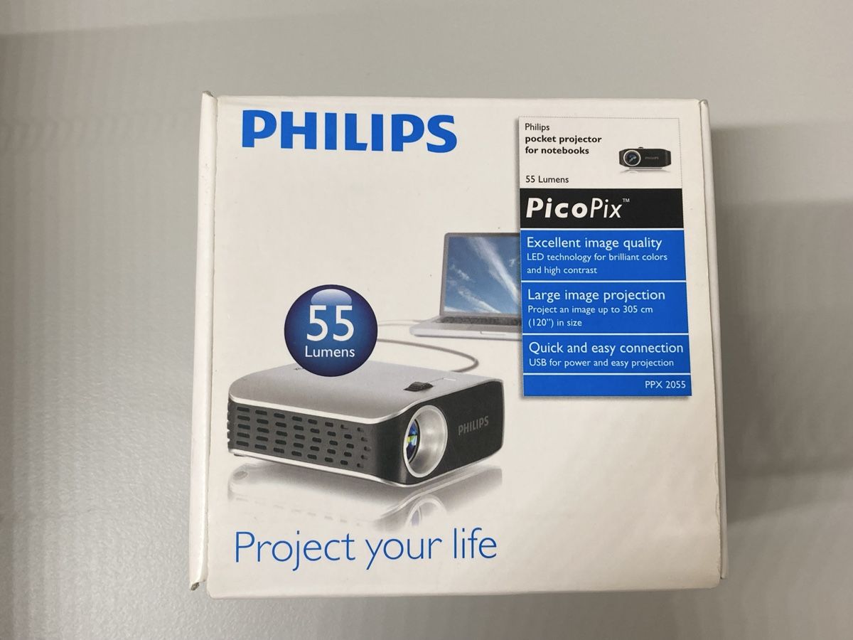 Philips Videoprojektoren: Philips PicoPix ppx2055 Minibeamer – Gebraucht aus Zürich von adr_dmw2 1