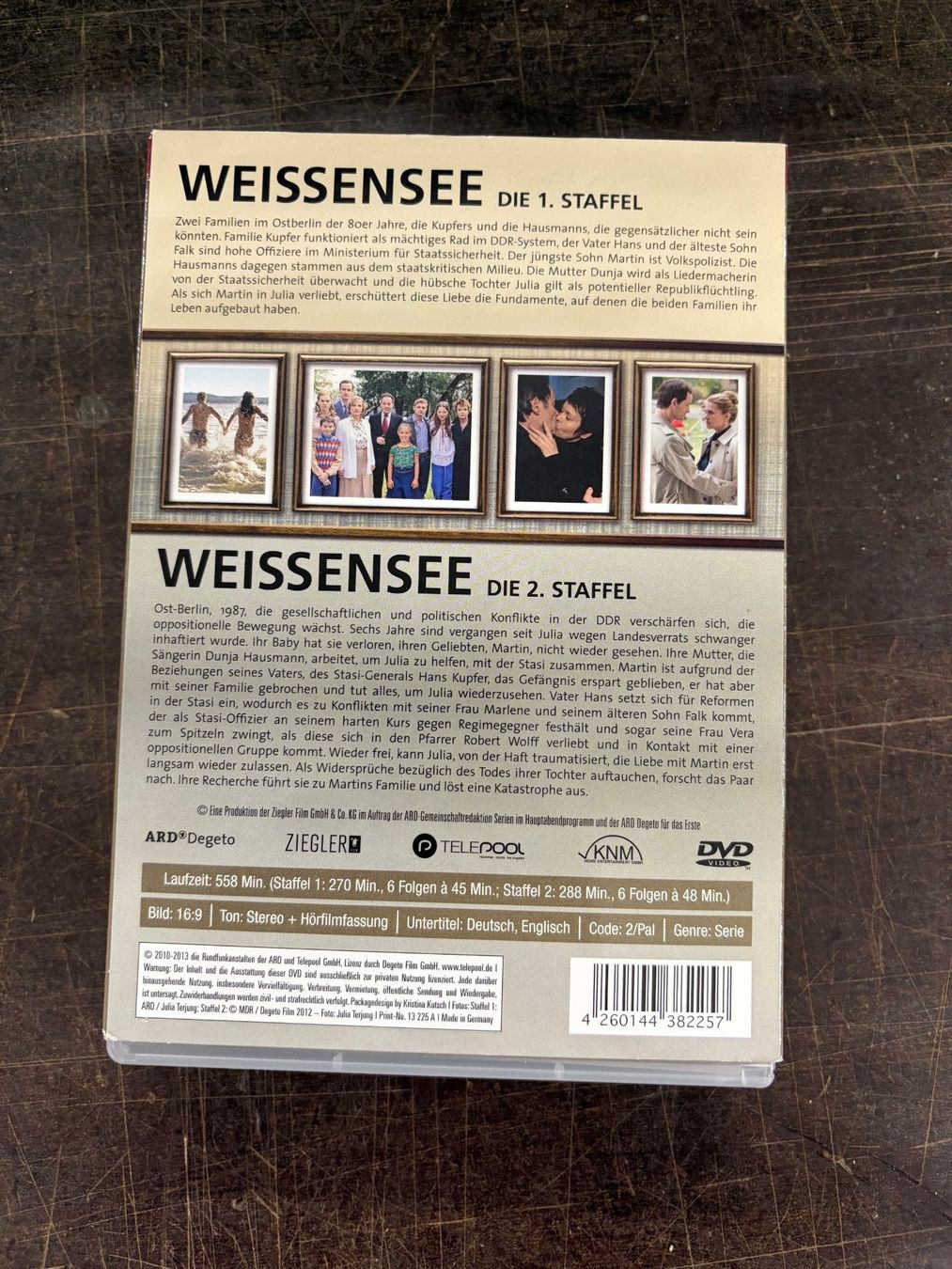 Tutti i DVDs: DVD Box Weissensee, Staffel 1 & 2 – Usato da Basel venduto da andipfandi 1