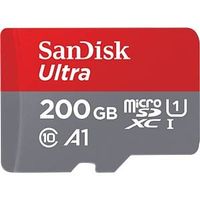 MicroSDXC-Speicherkarte 200GB, SanDisk Ultra