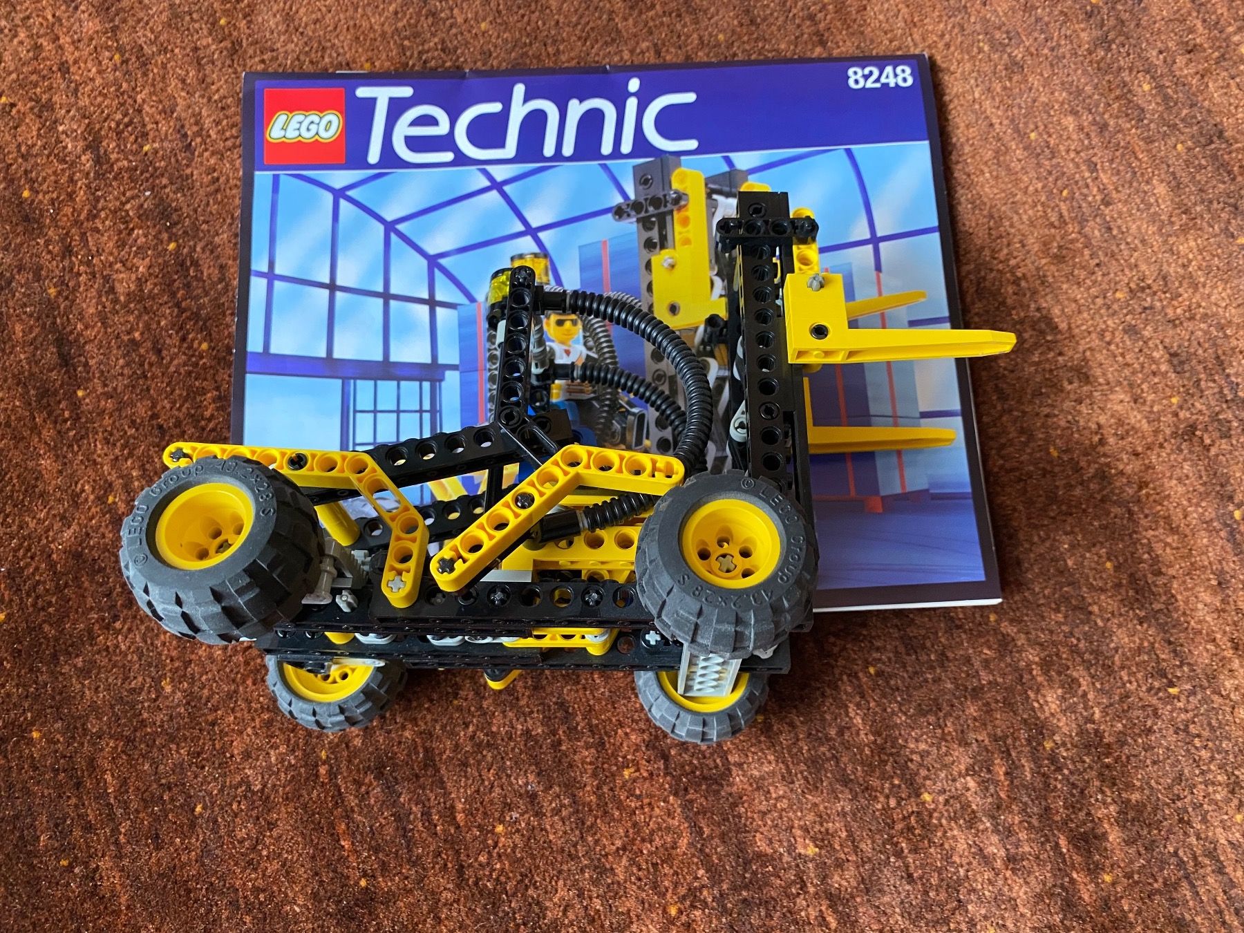 Lego Kit di costruzioni: 8463 LEGO Technic Forklift /Stapler – Usato da Wattwil venduto da edel88 3
