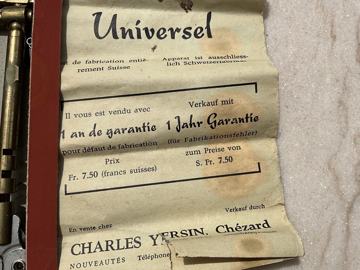 Tous les outils: Universal Apparat – D'occasion à Thal par nocheli 3
