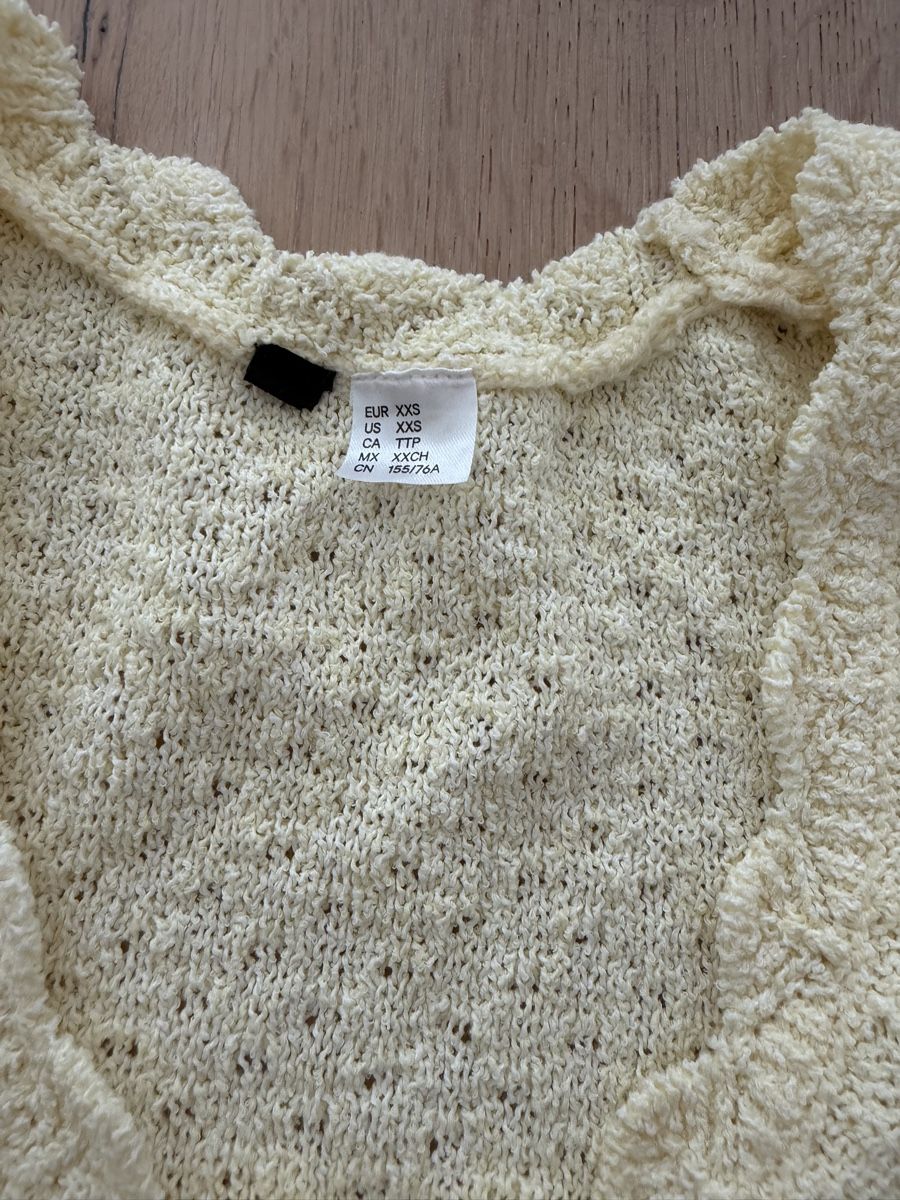 H&M Top: gelbes sommertop – Nuovo (secondo la descrizione) da Meilen venduto da ni812 1