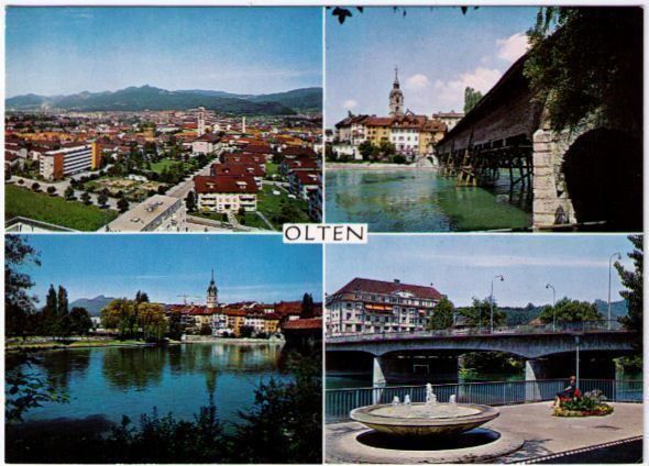 Cartes postales: Olten - 4 Bild AK – D'occasion à Binningen par Mountainrider